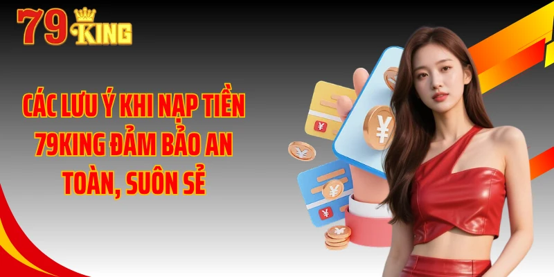 Các lưu ý khi nạp tiền 79KING đảm bảo an toàn, suôn sẻ