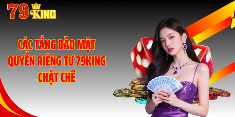 Các tầng bảo mật quyền riêng tư 79KING chặt chẽ